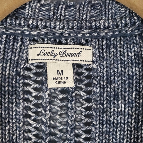 EUC LUCKY BRAND Cardigan - Picture 6 of 8
